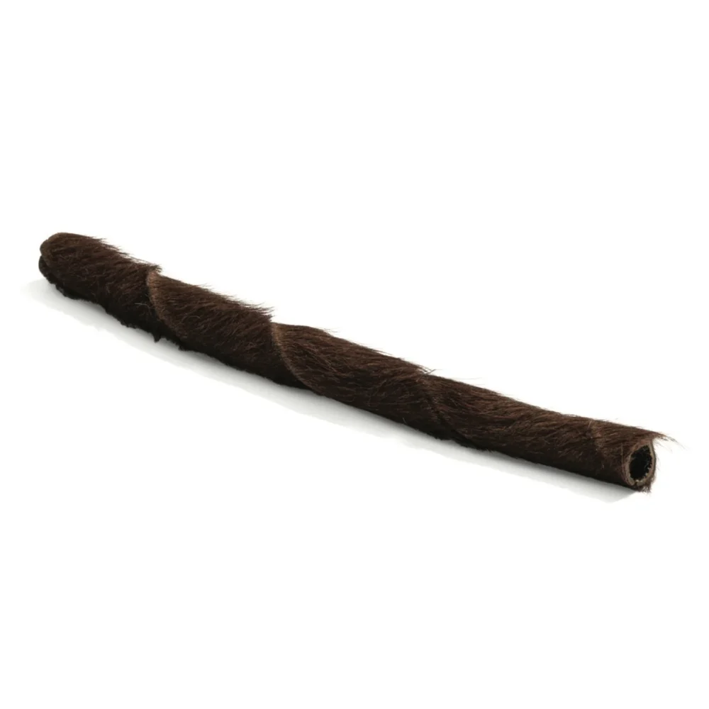 Rouleau de peau de boeuf deshydratee  avec poils - grand- 50cm
