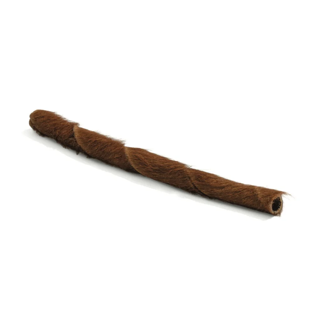 Rouleau de peau de boeuf deshydratee  avec poils - moyen - 25cm